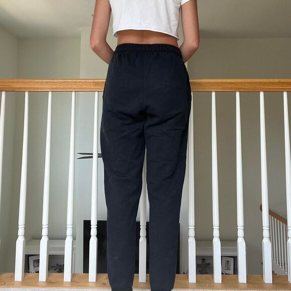 black champion oversized sweatpant gym joggers - Picture 3 of 4